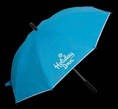 For eco-friendly rain umbrella options see our NW7098 Non Woven Bamboo Umbrella or our UF469 or UG472 Unifi Repreve umbrellas.