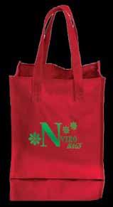 eco-friendly tote bag made of 160 gm/m2 22 needle stitch material made
