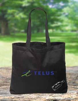 New E7099 ORGANIC COTTON TOTE Featuring a large gusset, two rope style handles, silver grommets and a hangtag listing its environmental properties; this tote is the organic version of our TO4530.