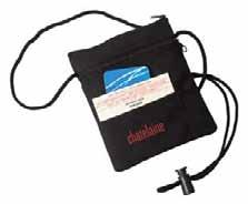 RE4683 RECYCLED IDENTIFICATION HOLDER Made from 300D polyester featuring 55% Repreve recycled polyester yarn, this recycled identification holder features a top zipper closure, pen/pencil pocket,