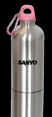 4 mm single wall, this eco-friendly bottle holds up to 16 oz./500.