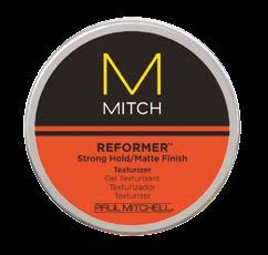 REFORMER STRONG HOLD Matte Finish Texturizer Pliable putty styler with powerful hold Gritty, modern texture and a matte finish