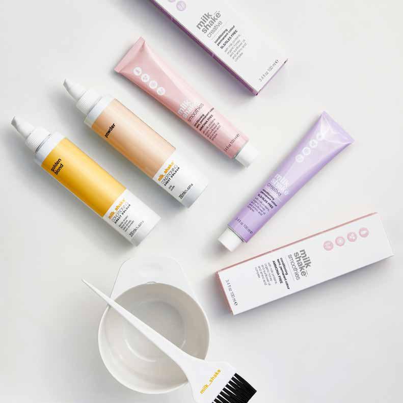C O L O U R A WORLD OF COLOURING DESIGNED BY milk_shake The new generation of milk_shake formulas give a natural, creative, radiant and healthy result.