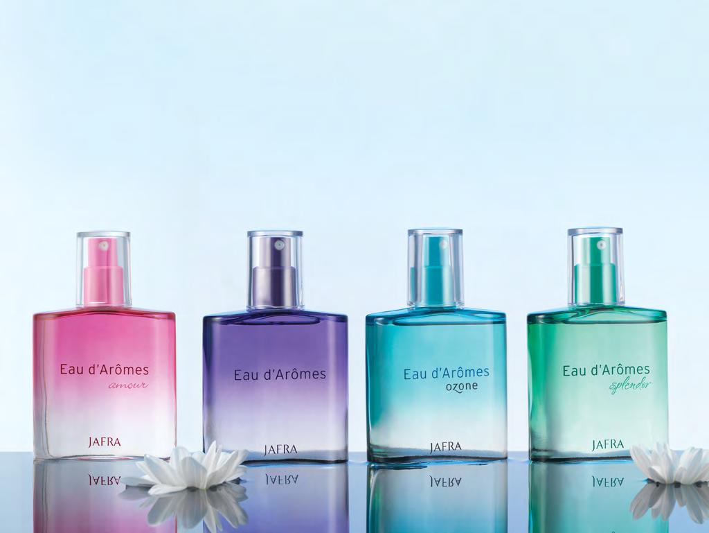 GREENS FOR GRABS Get a pick-me-up from these refreshing favorites, on sale. Eau d Arômes Fragrance Spray 1 FOR $22 SAVE OVER 25% 3.3 fl. oz. each Retail Value: $30 301123 2 FOR $37 SAVE OVER 35% 3.