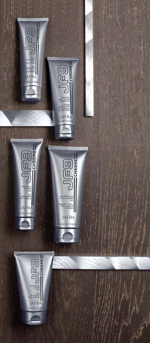each Retail Value: $32 301128 JF9 Chrome Toiletries $12each SAVE UP TO 55% Retail Value Up To $28 301129 Deep Cleansing Daily Face Wash 4.2 fl. oz.