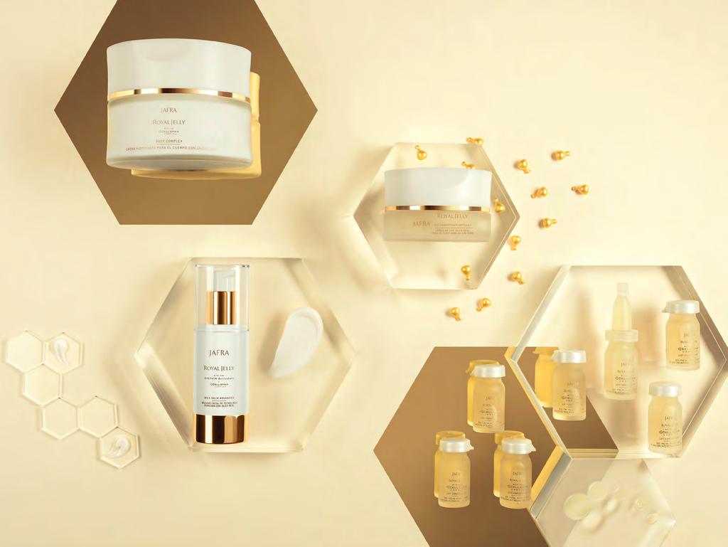 ICONIC COLLECTION Indulge in your royal jelly favorites. Royal Jelly Classic Set $119 SAVE OVER 45% Retail Value: $233 301109 Includes: Royal Jelly Body Complex 6.7 fl. oz.