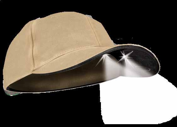 to Medium Range Tasks Pre-Curved Poly Visor with Patent Pending Lighting System Integration 6 Panel, Low Profile Washed and Brushed Cotton Twill (Licensed Camo is 60/40 Cotton Poly Blend) Adjustable
