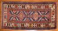 approx 38 x 48 Turkestan, circa 1940 Est $150-250 848 Persian Kerman carpet,