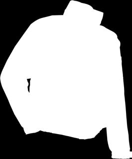 Hood with drawstring, hidden in collar Two patch pockets Drawstring at waist EN 49-5 fr-lr48 EN 4 047 98%