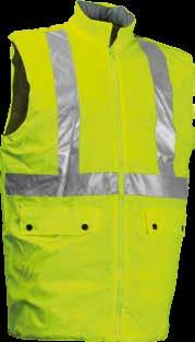 Microflex Flame-Retardant High-Visibility Waistcoat Quilted