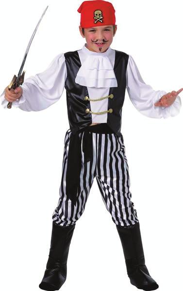 Pirate Clothing: I suggest you take a trip to the local thrift store.