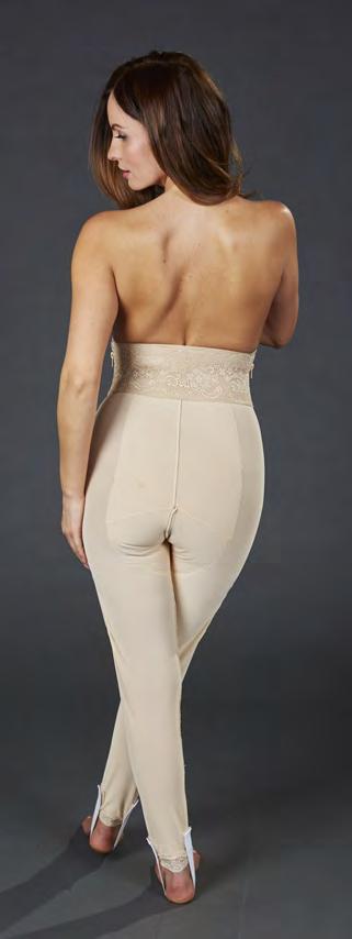 Powerknit Girdle 4-8000 Order by Length: 4-8000 Capri 4-8012 Above-the-Knee 4-8013 Ankle Length Girdles/Suits Sizes: XS - 3XL 4-8012 4-8013 Size Inches Centimeters Hip Waist Hip Waist XS 31-33 23-25