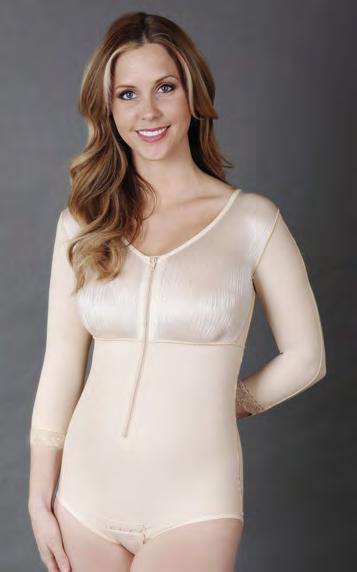 Stage 1 Body Shapers Order by Length: SC-26 SC-260 SC-265 Abdominoplasty with Sleeves Above-the-Knee with Sleeves Below-the-Knee with Sleeves (not shown) Sizes: XS - 2XL Girdles/Suits SC-26 SC-260