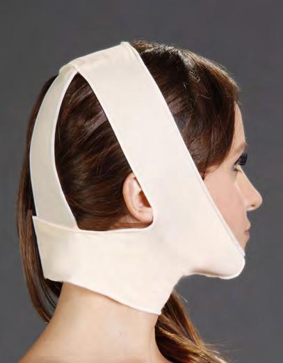 1 Head & Neck Provides compression for the chin and upper neck.
