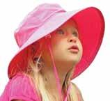 UPF 50+ Sun Protection Sunshine Hat in Azalea azalea pink mulberry white