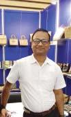 Rajeev Kumar from Noida had displayed a sustainable line in bags and jewellery.