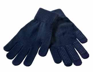navy navy dark grey 61G Text Gloves 51H Text Gloves With Dots 100%