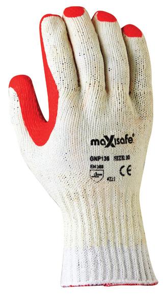 glove with knit wrist M, L, XL GNN192 CUT RESISTANT GLOVES & SLEEVES [G-FORCE] GRL105 GYL108 LEATHER & COTTON GLOVES GKH197 GRP141 Cut Resistant Gloves & Sleeves