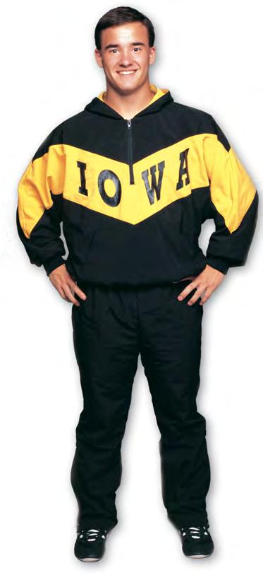 90 IDAHO - Set-In Sleeve Style #700-STYLE 22 Supplex Jacket w/ hood #710-STYLE 22 Supplex Jacket w/ collar (shown) List: $123.90 #800-STYLE 22 PANTS List: $99.90 WARM-UP SIZE CHART YOUTH TO ORDER: 1.