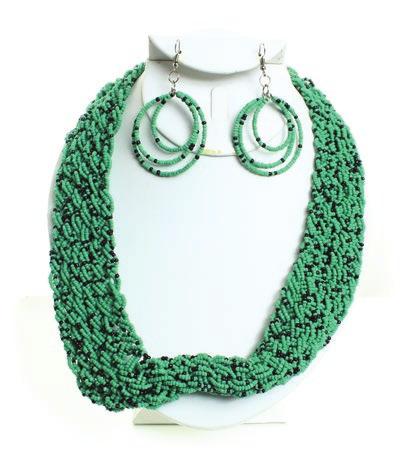 Necklace J-N958 Natural {Cups