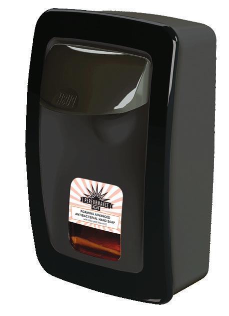 NO-TOUCH SOAP DISPENSER BLACK WITH BLACK TRIM PP9910F WHITE WITH WHITE TRIM PP9911F The Performance Plus No