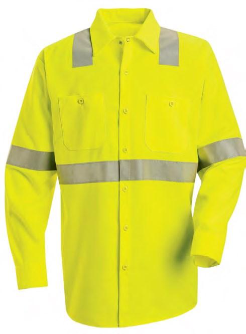 WORKWEAR / HIGH VISIBILITY 360 visibility with front and back 2"