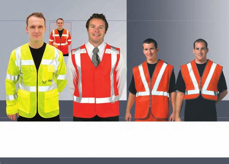 S475 Orange High Visibility Vests for the RAIL INDUSTRY Portwest High Visibility Vests confirm to GO/RT 3279 Railway Group Standard for high visibility warning clothing.