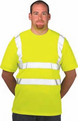 5cm HiVisTex reflective tape. Front placket with buttons.