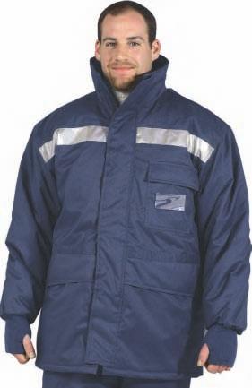 The garments guarantee to cover chill (2 to minus 5 C) through to cold store (minus 25 C) to deep freeze (minus 40 C).