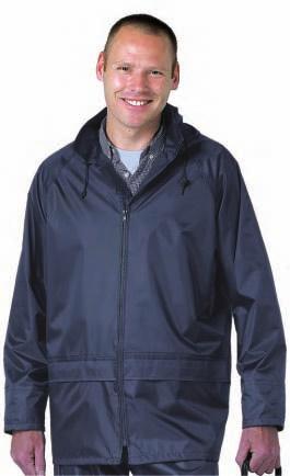 S534: Security Jacket S440: Portwest Rain Jacket S441: Portwest Rain Trousers Classic Rainwear 48 Two-way zip with stud fastened storm flap. Colours One top pocket with flap.