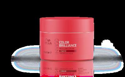 VIBRANT COLOR CONDITIONER WITH LIME CAVIAR For improved hair surface and enhanced color vibrancy.