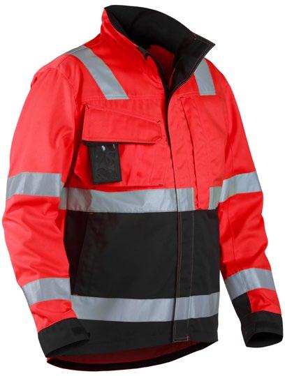 00 4064 HIGHVISIBILITY JACKET 1811 65% polyester, 35% cotton, twill, water repellent finish, 240g/m²