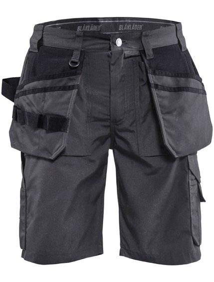 1526 CRAFTSMAN SHORTS LIGHTWEIGHT 1845 65% polyester, 35% cotton, plain, 166g/m² Craftsman shorts in a more light fabric for work in warm environments and greater