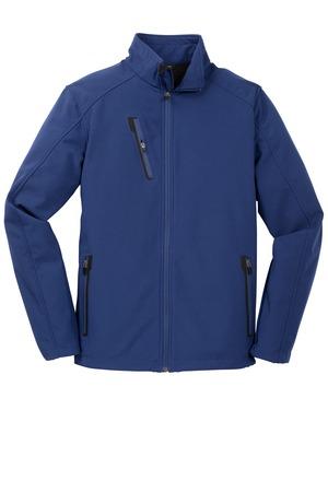 Port Authority Welded Soft Shell Jacket. J324 You'll stay warm and protected from wind and rain in this value-priced soft shell.