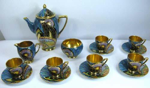 Another Generic shape Coffee Set. There were several generic Coffee Set shapes produced by Carlton Ware as indicated above.