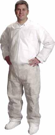 Critical Cover GenPro Coveralls Basic Protection for Non-Hazardous Environments Features & Benefits: GenPro coveralls are ideal for workers and visitors in non-hazardous environments.