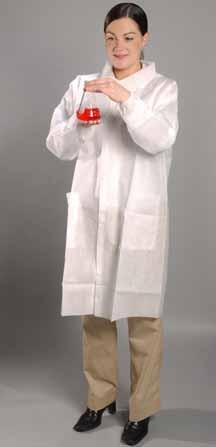 Critical Cover AlphaGuard High Performance, Extra Comfort Lab Coats Features & Benefits: Our AlphaGuard material is soft, breathable, and fluid repellent.