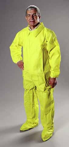 Critical Cover ChemTech Coveralls Safety Barrier from the Inside Out Features & Benefits: Our ChemTech line of apparel offers excellent chemical barrier properties in addition to liquid and particle