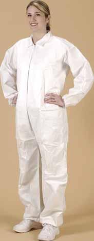 Critical Cover Microbreathe Coveralls Suitable for Use in Controlled Environments Features & Benefits: Choose Microbreathe coveralls for their outstanding protection, breathability and superior
