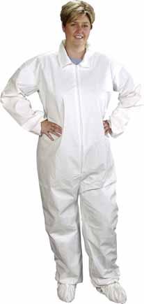 Critical Cover ComforTech Coveralls Suitable for Use in Controlled Environments Features & Benefits: ComforTech coveralls provide superior protection without sacrificing comfort.