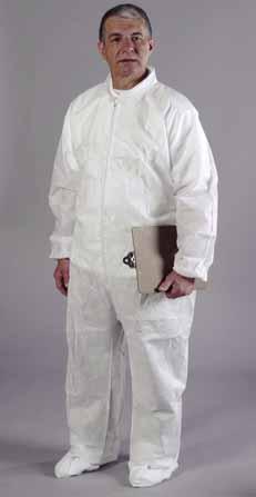Critical Cover AlphaGuard Coveralls Unique Blend of Strength, Comfort and Protective Qualities Suitable for Use in Controlled Environments Features & Benefits: AlphaGuard is the result of