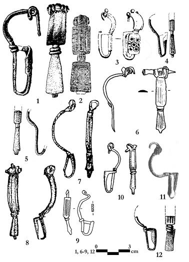 Sixth-century fibulae with bent stem 171 Fig. 27.
