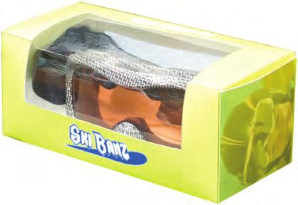 extra wide band for comfort, Ski BanZ