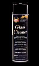 GLASS CLEANER AEROSOL An ammonia-free cleaner that powers away films and grime to leave glass, chrome, tile and