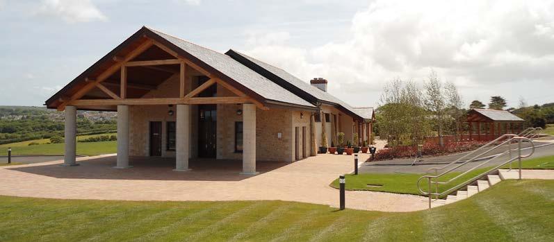 Treswithian Downs CREMATORIUM Treswithian Downs Crematorium is beautifully situated overlooking the countryside west