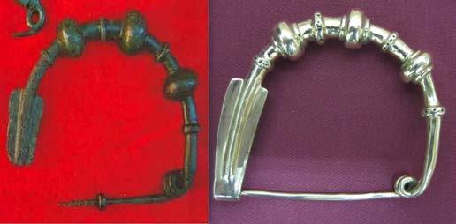 These fibula model were distributed and popular in all Thracian tribes.