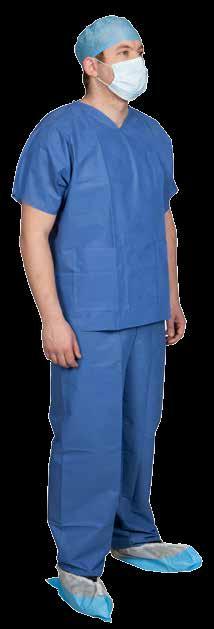 Protects against infections and contamination. Staff, patient and visitor clothing.