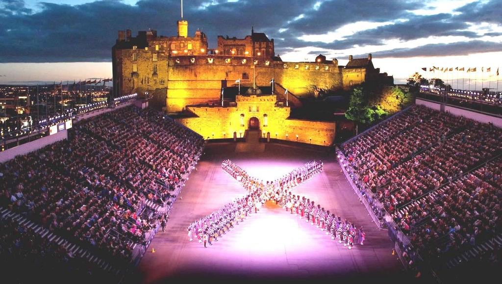 Page 7 Edinburgh Tattoo to Feature Clan Donnachaidh Marchers In a first time event on the program, the Executive Committee has asked our Struan and members of Clan Donnachaidh to march in the 2017