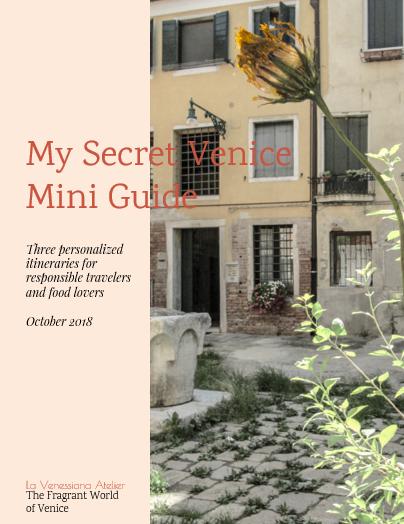 Welcome to Venice Kit Subscribers to our Monthly Email Magazine, Postcard from Venice, receive a Secret Venice Mini Guide, and acess to the Welcome to Venice Kit, which consists of a