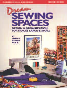 By reorganizing my food pantry (I changed the depth and height of the shelves for specialized needs), I opened up space for sewing storage adjacent to my sewing/office area (see pages 100-103 in